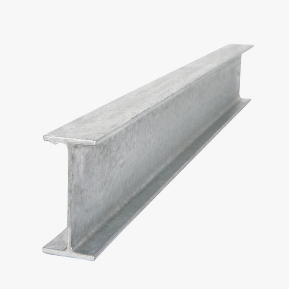 A36 a galvanisé la poutre en double T structurelle en acier formée à froid de carbone poutre en double T en acier de 30 pieds