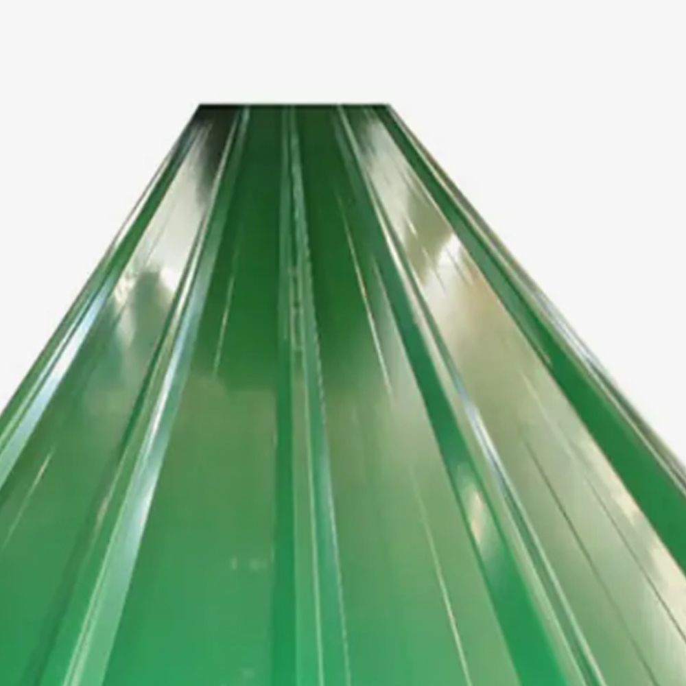 Panneau de feuille de toiture PPGL panneau de toit en acier ondulé panneau de toit ondulé de 16 pieds