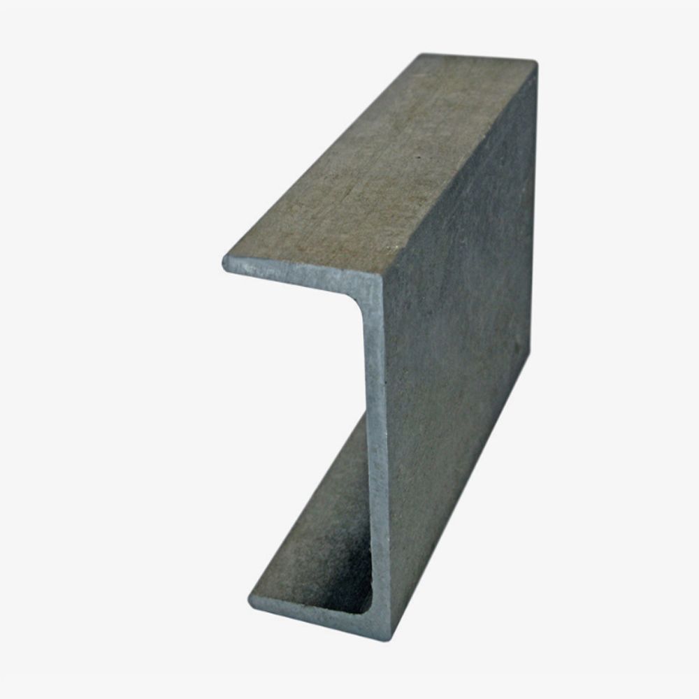 Forme de canal en U en acier doux et norme AISI, ASTM, GB, JIS