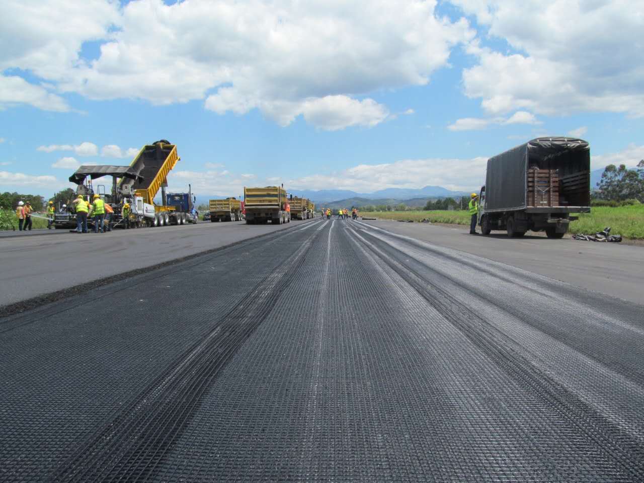 Construction de routes