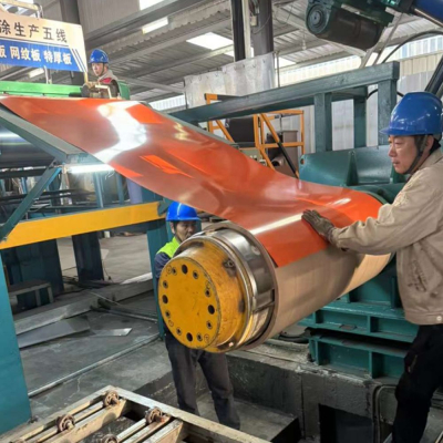 Bobine d'acier prépeinte Aluzinc Ral recouverte de couleur Aluzinc Bobine d'acier PPGL en acier