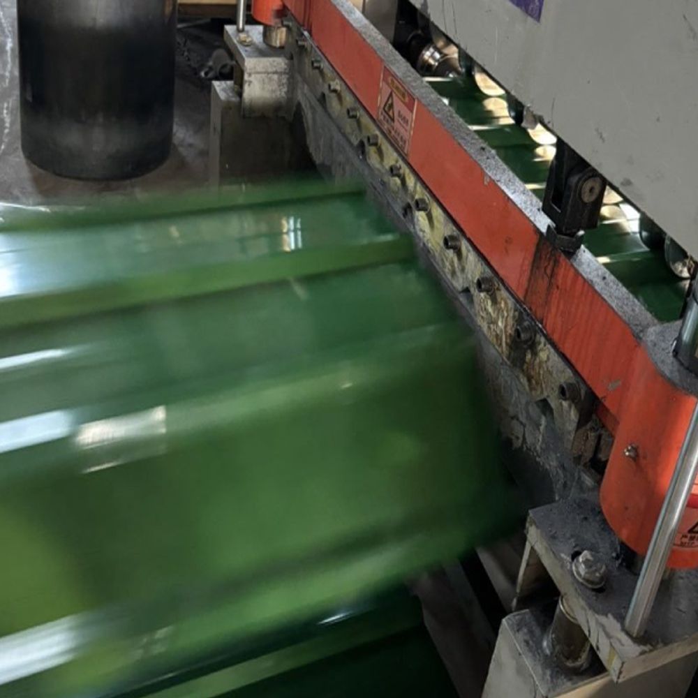 Feuille de toiture PPGL ondulée enduite de couleur